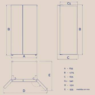 FRI. ARTICA AFEA17783F460I/MAXICOOL460ES 177x84