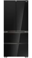 Frigor&iacute;fico Americano Haier HFKR7819DNGB - 190x863cm, Clase D, 468 L, No Frost, Cristal Negro