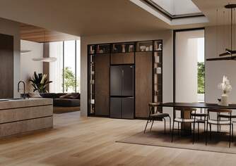 FRI. HAIER HCR79F19CNMD 191x91 4P NF DARK INOX DSP