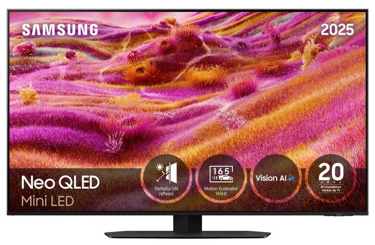 TV Samsung 43" NeoQLED TQ43QN90F - 4K Ultra HD, SmartTV Tizen, 165 Hz, 20 W Dolby Atmos, HDR10+