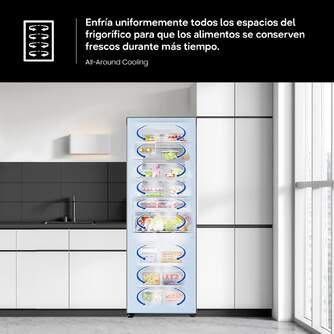 FRICOM. SAMSUNG RB38C705CWW 203x60 BCO METALCOO