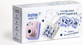 CAMARA FUJIFILM INSTAX MINI 12 PINK 10 FOTOS BOLS