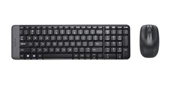 TECLADO RATON LOGITECH MK220 CORDLESS USB
