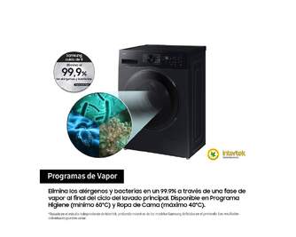 LVD.SEC. SAMSUNG WD90DG5G34BBEC 9K/6K 1400R NEGR