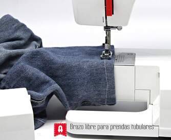 MAQUINA DE COSER ALFA 720  9 PUNTADAS LUZ LED