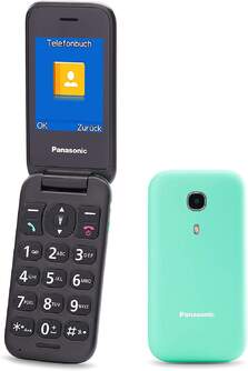 SENIORPHONE PANASONIC KX-TU400EXC TURQUESA