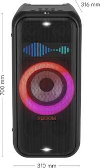 ALTAVOZ LG XBOOM DXL7T 250W DJ BT USB IPX4 BAT.20H