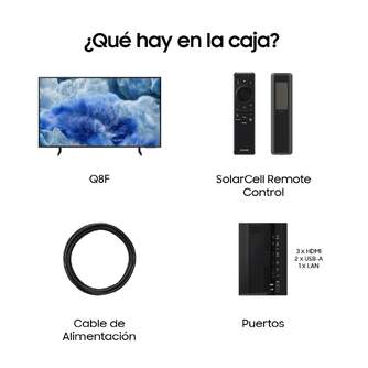 TV SAMSUNG 50%%%quot; TQ50Q8F UHD QLED SMARTTV IA HDR10 