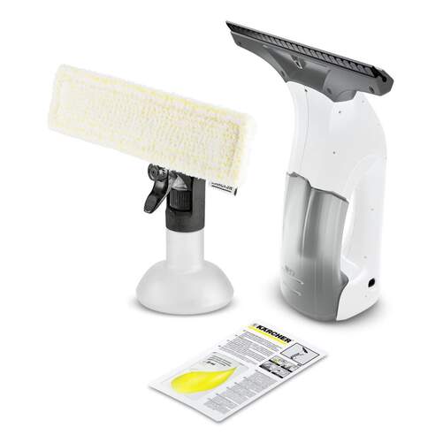 Limpiacristales Karcher VAC 1 PLUS 16336080 - Batería incluida, Negro y Blanco