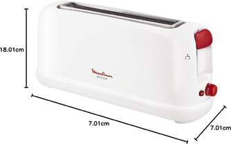 TOST. MOULINEX LS16011 1R LARGA BLANCO 1000W