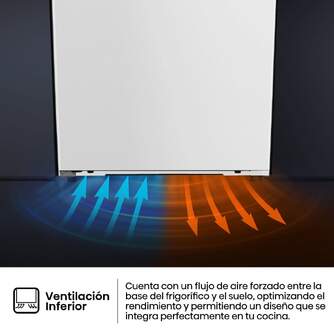 FRI. HISENSE RL3K370SEWE1 186x60x60 1P NF BCO KFIT