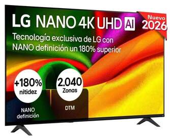 TV LG 55%%%quot; 55NU8E0B3LA UHD NANO A7 WEBOS26 HDR10PRO