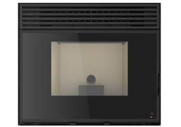 Estufa de pellet Red Pod First Insert Plus 9 kW - Encastrable con gaveta frontal (marco NO incluido)