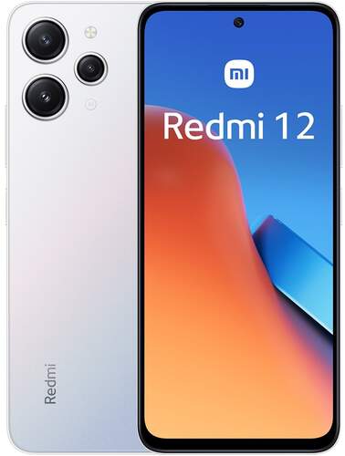 Xiaomi Redmi 12 - 4/128 GB, 6,79", Cámara 50 Mpx, MediaTek Helio G88, Polar Silver