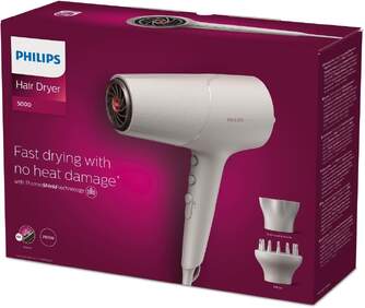 SECADOR PHILIPS BHD501/20  2100W ION DIF.THERM BCO