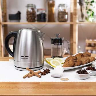 HERVIDOR TAURUS SELENE COMPACT 1L 2200W INOX