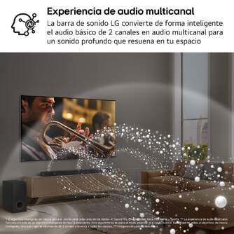 BARRASONIDO LG S70TR 5.1.1 500W VIRTUAL DOLBY DTSX