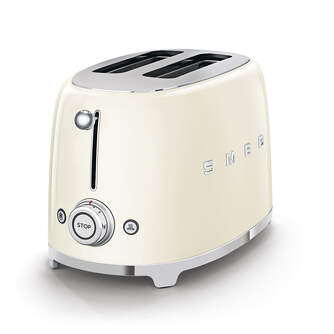 TOST. SMEG TSF01CREU 2R 950W CREMA