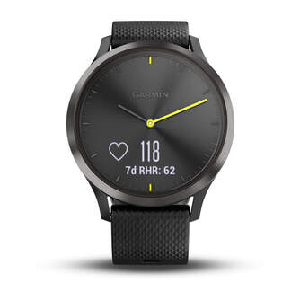 SMARTWATCH GARMIN VIVOMOVE HR BLACK 010-010850-01