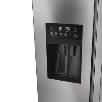 FRI. HAIER HSR5918DIMP 177x91x66 NF INOX DISP