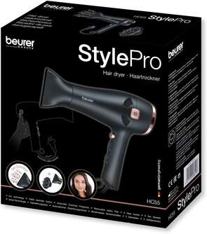 SECADOR BEURER HC55 2200W ION RECOGECABLE