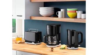 CAFET. GOTEO BRAUN KF1100BK  15T 1000W,NEGRO