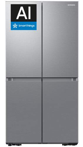Frigor&iacute;fico Americano Samsung RF65DG960ESREF -  Clase E, 646 L, 180x92 cm, 4 Puertas, Toma, Inox