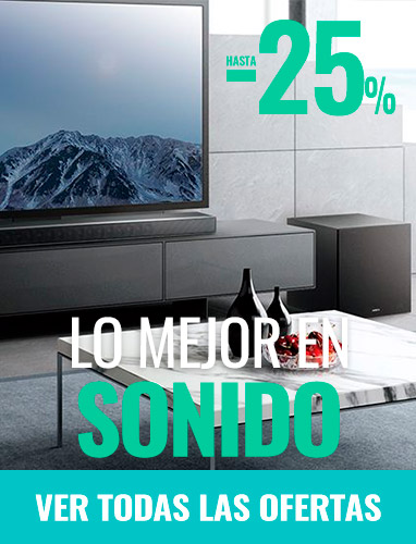 Lo mejor en sonido -25%