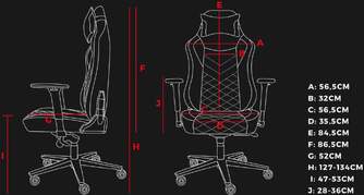 SILLA GAMING GENESIS NITRO 890 G2 NEGRA
