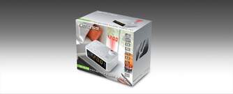 RADIO RELOJ MUSE M-178PW FM/AM BLANCO