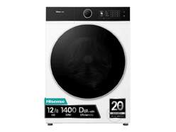 Lavasecadora Hisense WD5I1245BWR - 12/8 kg, 1400 rpm, Clase A-40%/D, Autodosificaci&oacute;n, Wifi, Blanco