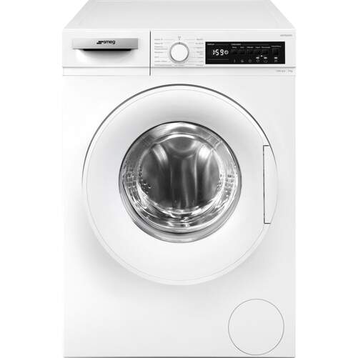 Lavadora Smeg LB2T92ASES - 9 kg, 1200 rpm, Clase A, Blanco