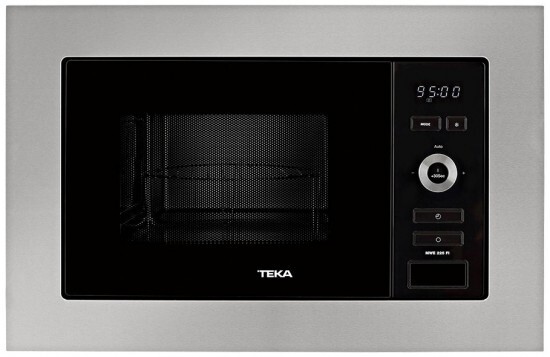 Microondas Integrable Teka MWE225FI - 20 L, 800W (Grill 1000W), 5 Potencias, 8 Men&uacute;s, Acero Inox