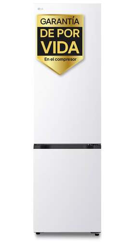 Frigor&iacute;fico Combi LG GBBS322ASW - 375 litros, 203 x 60 cm, No Frost, Clase A, Wi-Fi ThinkQ, Blanco
