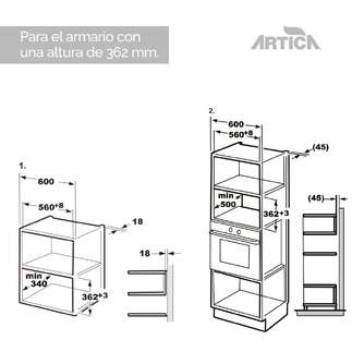MICR. ARTICA AMW2004582IDX INTE DSP 20L GRILL