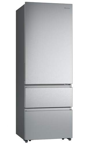 Frigorífico Combi Hisense RT641N4AIE - Clase E, 493 L, 200x71x70 cm, No Frost, Inox