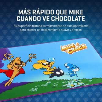 ALFOMBRILLA GAMING KROM KRAFT MIKECRAK XL