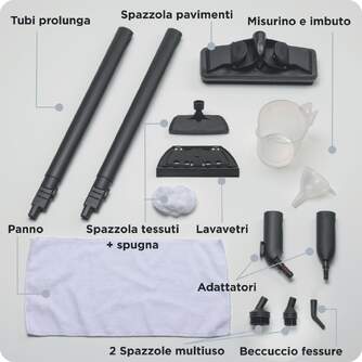 VAPORETA ARIETE 4145/22 5BAR 1,2L 1500W 45MIN