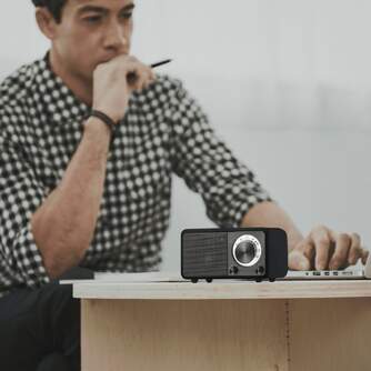 RADIO SANGEAN WR-7 NEGRO MATE BT