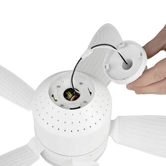 VENTILADOR TECHO ORBEGOZO CP152038 CASQUILLO E27
