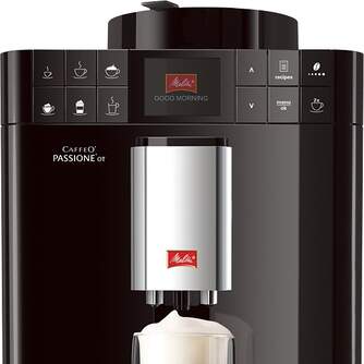 Cafetera SuperAutomática Melitta Passione OT F531, Sistema Leche