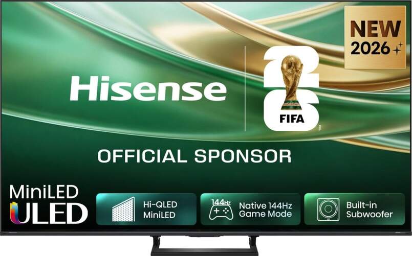 TV HISENSE 85" 85E8S UHD MINILED SMART TV 144HZ - 4K AI Upsacler, FreeSync Preium Pro