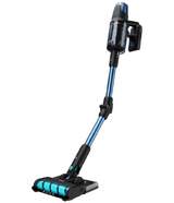 Aspirador Escoba Cecotec Rockstar 8500 - 680 W, 100 min autonomía, 30 kPa, Negro y azul