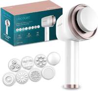 Masaje Cecotec Push Up Anticelulitico 4449 - 8 Cabezales, Autonomía 90 Min, Blanco