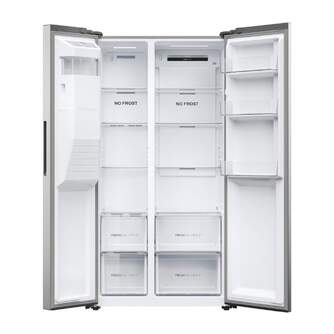 FRI. HAIER HSR5918DIMP 177x91x66 NF INOX DISP