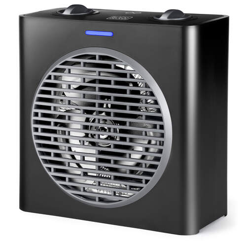 Calefactor Eléctrico Black&Decker BXSH2003E - 2000W, Frío/Calor, 2 Ajustes Potencia