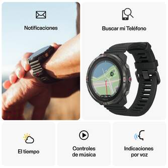 SMARTWATCH POLAR GRIT X2 BLK S/L