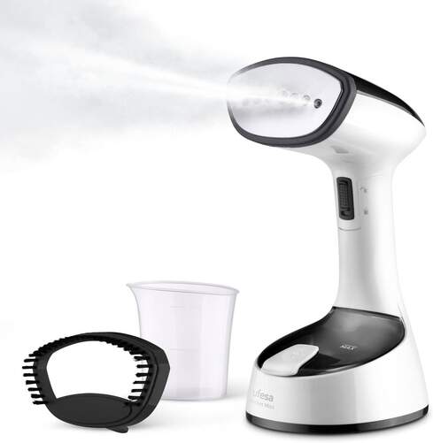 Plancha Vertical Black Mist - 1470W, Vapor 21gr/min., Plegable