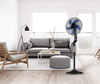 VENTILADOR PIE TAURUS BOREAL 16CR DIG 40CM 5A 50W