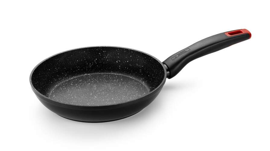 Sartén Monix Titan Rock 24cm M810024 - Aluminio Forjado, Antiadherente Quantanium Witford
